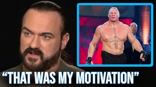 Drew McIntyre Was Motivated By Brock Lesnar amp Paul Heyman [upl. by Gnen]