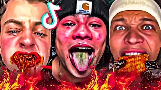 EXTREME 1 Hour Spicy Food Challenge — TikTok Compilation🥵🔥 [upl. by Eissoj]