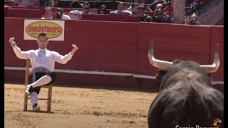 Campeonato con toros Recortador De Oro 🎖 · Valencia quotFallasquot 2016 [upl. by Tavia]