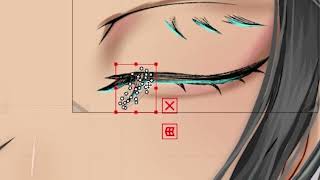 【 live2d Rigging 】How to rig your attractive eye [upl. by Marnie574]