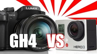 Panasonic GH4 vs GOPRO3 Black Edition  HeliPalcom [upl. by Buyer]