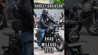 Harley Davidson X440 Mileage Test harleydavidson harley x440 biker bike hero rider milege [upl. by Brackely]