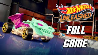 Hot Wheels Unleashed  Full Game Gameplay Walkthrough  Career Mode PS5 [upl. by Nosaes]