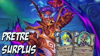 HEARTHSTONE Prêtre Surplus de soins  Ma version de ce deck inconnu et explosif [upl. by Enywad26]