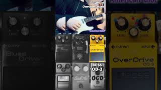 BOSS BD2 VS BOSS OD3 VS Ibanez TS9 VS Fulltone OCD VS MXR Duke Of Tone VS Bondi Effects Sick As [upl. by Settera]