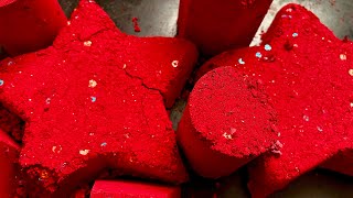 Confetti reforms series day 3♥️ Soft and powdery red ♥️ Asmr  oddlysatisfying 1087 [upl. by Haskell]