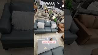 Leather Sofa on promotion at Xlnc Furniture [upl. by Jemima373]