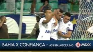 Bahia 2 x 0 Confiança  Os gols de Hernane  Copa do Nordeste 2016 [upl. by Sosthena]