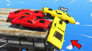 GTA 5 DEMOLITION DERBY CHALLANGE WITH HIGH SPEED SUPERCAR [upl. by Daisy]