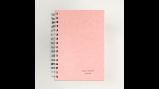 Spiral Planner Casebound Journal [upl. by Yhcir]