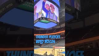 Playoff time OKC okcthunder okc 2024 playoffs [upl. by Takeo]