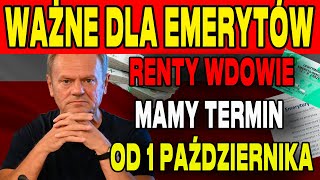 NAJNOWSZE WIADOMOŚCI RESORT ZMIENIA RENTY WDOWIE 2024 ZNAMY ILE OD KIEDY DLA KOGO [upl. by Batista]