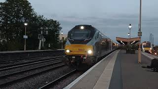 Insane Class 68 thrash and tones at Leamington Spa [upl. by Tavi]