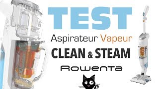 ✦Test amp avis ✦ Aspirateur Nettoyeur Vapeur CLEAN and STEAM ROWENTA [upl. by Benji655]