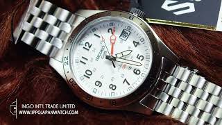 SEIKO 5 SPORTS WATCH FIELD SBSC009 SPORTS STYLE GMT MADE IN JAPAN JDM  IPPO JAPAN COMPANY [upl. by Nauqal]