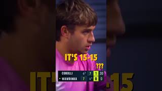 This Umpire Just Made The WORST MISTAKE in Tennis history  Wawrinka vs Cobolli [upl. by Avah833]