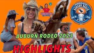 Auburn Rodeo 2023 Highlights  Bull Riding A Slap Off  Cody Johnson  Experience this in Auburn [upl. by Anneirda959]