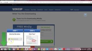 how to install winzip on pc [upl. by Eiahpets305]