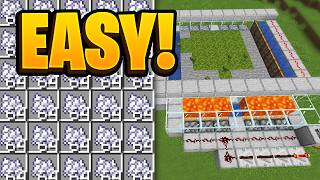 121 BONE MEAL FARM TUTORIAL  MINECRAFT [upl. by Walter]