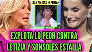 💥SUSANNA GRISO ANUNCIA EL DRAMA DE REINA LETIZIA Y SONSOLES ÓNEGA ESTALLA POR REY JUAN CARLOS I [upl. by Adan792]