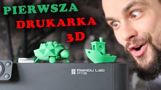 PIERWSZA DRUKARKA 3D  Bambu Lab P1S Combo [upl. by Vharat]