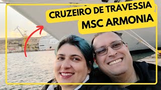 MSC Armonia  DIA DO EMBARQUE  VLOG [upl. by Nibroc]