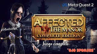 Affected The Manor complete edition ⚡La Mansión Paranoia⚡ [upl. by Ettevahs]