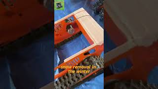 Vigorun cordless crawler grass cutter machine for salemachine track wheels crawler [upl. by Maryn491]