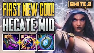 SMITE 2S FIRST ORIGINAL GOD Hecate Mid Gameplay SMITE 2 Alpha [upl. by Nmutua]