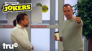 Impractical Jokers  Joe Tries to Convince Man to Work at Sperm Bank Clip  truTV [upl. by Tedie336]