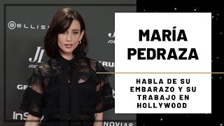 MARÍA PEDRAZA habla de su EMBARAZO y HOLLYWOOD  Hoy Magazine [upl. by Carena]