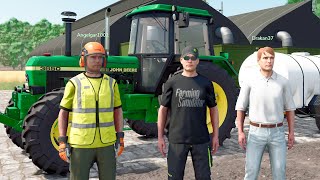 El Equipo Se Junta De Nuevo y Como Siempre Angel La Lía Muy Gorda  4 Farming Simulator 25 [upl. by Johanan298]