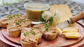 Homemade Beef Liver Pate Recipe that tastes just amazing  Home Cage Blog [upl. by Hewet]