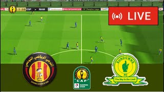 Esperance vs Sun Downs live today African Champions League Full Match simulation Gameplay PC [upl. by Romy]