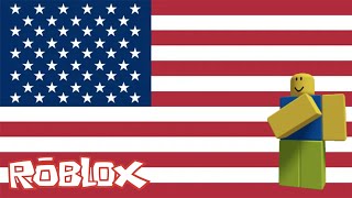 United States 🇺🇸 National Anthem in ROBLOX [upl. by Imoin319]