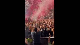 Watch The Killers play Mr Brightside as England make it to Euros Final 2024 [upl. by Dachi]