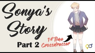 Sonyas Story Part 2  Audiobook  Crossdresser  TGstory  TGTF  TgCaptions  Feminization  Sissy [upl. by Tehr666]