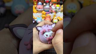 🧡Aerin🧡『clay diy』⭐️ mini clay Kuromi 🥚 egg sanrio miniminiature kawaiidiy tinyminiature diy [upl. by Ailimaj]