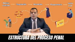 Estructura del proceso penal  Santiago Trespalacios [upl. by Panther]