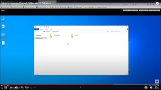 How to access Shared files and folder via IP Address [upl. by Enyamrahs]