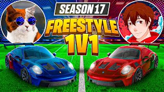 JATO COM A NOVA PORSCHE 911 GT3 ME DESAFIOU PARA UM X1 FREESTYLE NO ROCKET LEAGUE [upl. by Imoyn]