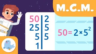 MÍNIMO COMÚN MÚLTIPLO 🔢 ¿Cómo se calcula el mínimo común múltiplo  Matemáticas para niños [upl. by Atteuqahc]