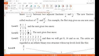 17 Stern Brocot Tree [upl. by Rogovy]