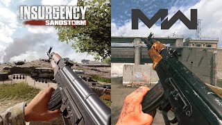 Insurgency Sandstorm VS Call of Duty  Modern Warfare 2019  Weapon Comparison [upl. by Enisamoht]