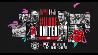 ILOVEUNITED Miami  Manchester United vs Norwich City  PreMatch BuildUp LIVE [upl. by Shara]