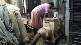 Deairing pug mill use for clay processing at Omkareshwar CFC Asharikandi [upl. by Niknar176]