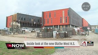 Inside look at new Olathe West High School [upl. by Sven]