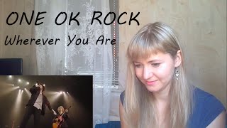 ONE OK ROCK  Wherever You Are Live Reaction [upl. by Starling]