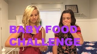 BABY FOOD CHALLENGE Alyssa Mikesell [upl. by Allicserp]