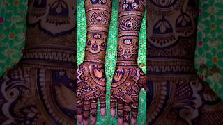 Special grand mehandi design special bride maim [upl. by Arrakat]